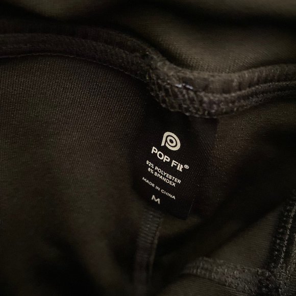 NWT Striped Black Crop Leggings - Picture 6 of 6